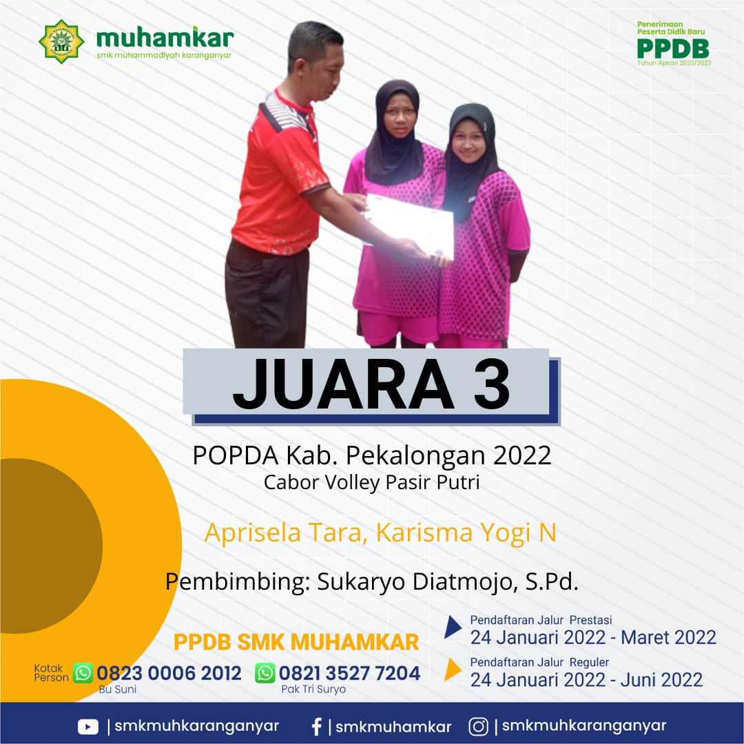 POPDA Volly Pasir Putri
